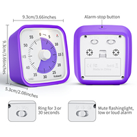 Alat Manajemen Waktu Anak Custom Yunbaoit, Jam Timer Visual, Timer Dapur Pomodoro, Timer Hitung Mundur, Timer Visual Google Study