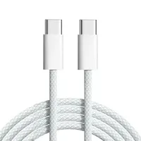 Câble de charge rapide USB C intelligent 5A PD Compatible Type C Cordon de charge pour lecteur de codes à barres d'ordinateur IOS