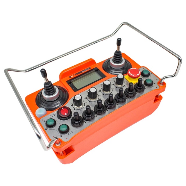 WIXHC DH01Smart Joystick Industrial Remote Controller Wireless Crane Remote for Crane&concrete Floor Grinding Machine IP67