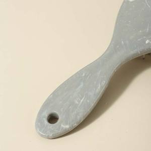 2025 ecológico nueva moda diseño único cojín de aire desenredante cepillo para el cabello húmedo y seco cepillo de pelo de mármol peine - Product Image 3