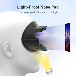 Maschera Protettiva per Viso in Pelle Rinforzata e Seta Ghiaccio per Visore <span class=keywords><strong>VR</strong></span> Meta Quest 3 - Product Image 5