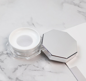 Xinrunjin Tùy Chỉnh Xách Tay Đàn Hồi Lưới Hộp Bột Đặt Bạc Bát Giác Gương Sub Bao Bì Cho Trang Điểm Cơ Thể Bột Nhựa - Product Image 2