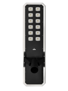 Lampadaire solaire LED tout-en-un Hengtong 120W IP65 pour autoroute, télécommande, température de couleur 3000-6500K, angle de faisceau 80x150 - Product Image 1