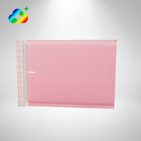 Sacs d'enveloppe d'expédition écologiques avec logo personnalisé enveloppes en poly roses biodégradables auto-adhésives pour vêtements cosmétiques