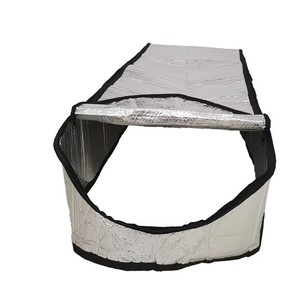 Housse isolante pour escalier de <span class=keywords><strong>grenier</strong></span> avec fermeture éclair, sac isolant, économie d'énergie, 25" x 54" x 11", pour isoler la <span class=keywords><strong>porte</strong></span> d'accès au <span class=keywords><strong>grenier</strong></span> ouverte - Product Image 2