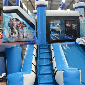 Château gonflable commercial à thème âge de pierre en PVC, combo château gonflable commercial pour la location - Product Image 4