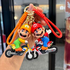 Nuevo Llavero de Anime 3D de Super Mario Bros, Colgante de Plástico para Mochila y Llaves de Coche, Regalos para Parejas - Product Image 5