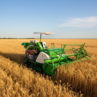Moissonneuse-batteuse compacte Cobain haute performance pour blé et riz