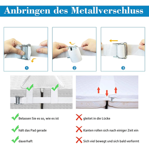 Offre Spéciale universel matelas Gap Filler Twin à King Converter Kit réglable Twin à King Bed Converter Kit Bed Bridge - Product Image 5