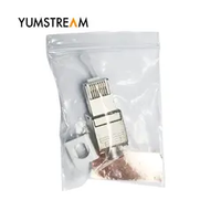 Prise mâle Ethernet Rj45 Stp Cat7 Cat6 connecteur de coupleur Rj45 étanche contrôleur de prise modulaire sans outil