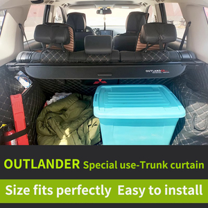 Cubierta de carga de <span class=keywords><strong>maletero</strong></span> retráctil de ajuste personalizado para <span class=keywords><strong>Mitsubishi</strong></span> Outlander, <span class=keywords><strong>Eclipse</strong></span> <span class=keywords><strong>Cross</strong></span> y Pajero Sport-Almacenamiento de partición de equipaje trasero - Product Image 4