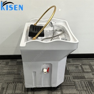 KISEN Nouveau Bac à Shampooing Portable pour Salon, Mobilier de Lavage de Cheveux, Chaise de Spa Capillaire Sans Plomberie avec Chauffe-Eau Intégré - Product Image 2