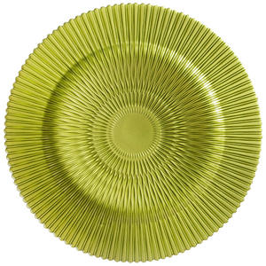 Assiettes de présentation en verre blanc de luxe personnalisées, design moderne élégant, légères, pour fruits, mariages, dîners et réceptions. - Product Image 5