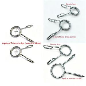 Attaches à ressort antidérapantes pour haltères, à forte torsion, 1 et 2 pouces, pour entraînement à domicile, en garage ou en salle de sport – Vente chaude - Product Image 5
