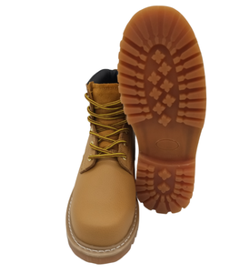 JDS-Botas DE SEGURIDAD DE CUERO genuino Goodyear Welt Rubber para hombre, botas elegantes, botas impermeables de invierno para hombre - Product Image 6