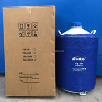 Vente en gros de réservoirs de stockage d'azote liquide à col large YDS-35-125 pour cryotubes de cellules souches et cryopréervation