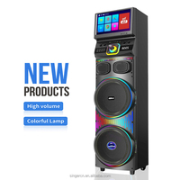 GD-1421 Altavoz para Fiestas con Pantalla Táctil - Máquina de Karaoke con Pantalla - Altavoz de Karaoke con Pantallas - Bocina con Pantalla