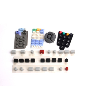 Tùy chỉnh màng <span class=keywords><strong>Silicone</strong></span> bàn phím PCB POS PS4 Máy Tính TV điều khiển từ xa <span class=keywords><strong>Silicone</strong></span> cao su dẫn điện Nút chuyển đổi - Product Image 3