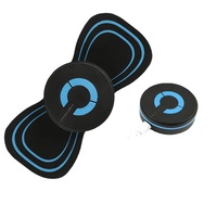 Masseur de cou portable Mini électrique pratique Intelligent Autocollant de massage cervical Méridien Soulagement musculaire Douleur Vibrateur Adulte%