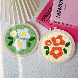 Kit de broderie <span class=keywords><strong>Punch</strong></span> Needle DIY, matériel de broderie artisanal, cours de artisanat, tissage, pour enfants et étudiants - Product Image 3