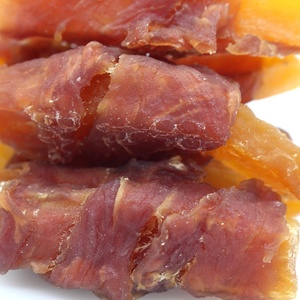 Golosinas y aperitivos para perros para el cuidado dental, carne de pato natural envuelta en palitos de batata, comida para mascotas - Product Image 3