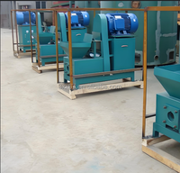 Équipement robuste de fabrication de briquettes de biomasse, machine à briquettes de coque de noix de coco/coque de palmiste, four de carbonisation 250-300 kg/h