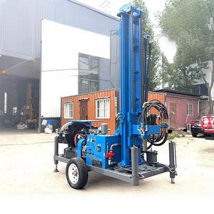Yüksek performanslı kamyon römork monte 200m su kuyu sondaj donanımı kaya sondaj mobil makine - Product Image 2