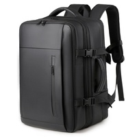 Sac à dos pour ordinateur portable Oxford personnalisé, géométrique, antivol, avec port USB, étanche, pour l'extérieur, avec compression intégrée pour le voyage