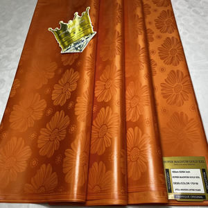 Sinya Africain <span class=keywords><strong>Bazin</strong></span> <span class=keywords><strong>Riche</strong></span> Guinée Brocart Nouveau <span class=keywords><strong>2022</strong></span> Tissu Jacquard Coton Matériel Bassin Parfumé <span class=keywords><strong>Robe</strong></span> Vente en Gros 5 Mètres - Product Image 5