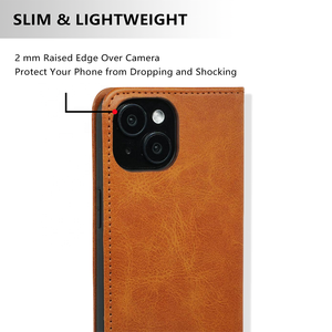 Funda de cuero con tapa y tarjetero magnético para <span class=keywords><strong>iPhone</strong></span> 17 Air <span class=keywords><strong>14</strong></span> 13 15 <span class=keywords><strong>Pro</strong></span> Max 16 Plus, funda para teléfono móvil - Product Image 5