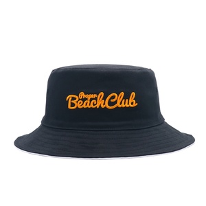 High Quality <b>Reversible</b> Waterproof Sun Protection Casual <b>Bucket</b> <b>Hat</b> Custom Embroidery Printed Logo Fisherman Style Fishing Daily - Product Image 5