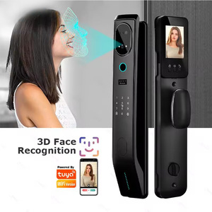 Automatic smart Biometric face Fingerprint Smart Keyless Entry Tuya App Password Front Home Smart Digital Keyless Electronic - Product Image 3