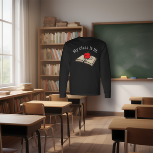 Camiseta de manga larga de literatura inglesa para estudiantes y profesores - Product Image 3