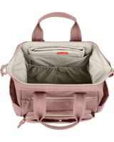 OEM Sac à dos à couches pour maman Sac à couches pour bébé de voyage imprimé Design en nylon avec des caractéristiques élégantes