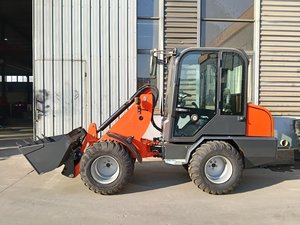 Home and Agricultural Hydrostatic Wheel Loaders 4x4 with Forks Mini Ce Cabins Are Hot Sale - Product Image 3