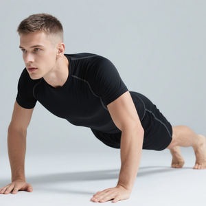 Fabricación de ropa, camisetas de alta calidad para hombre, camisetas deportivas de secado rápido para hombre, camisetas para ciclismo, correr, Fitness, camisetas para hombre, Activetop - Product Image 1