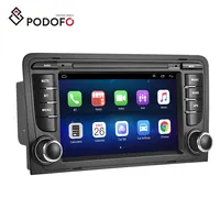 Podofo 2 32G Android 10.0 Autoradio Stereo 7 "Split Screen GPS Wifi Carplay DSP BT Für Audi A3 8P/8 P1 S3 RS3 Sportback