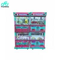 Machine à griffes commerciale avec accepteur de billets, machine d'arcade attrape-figurines en peluche certifiée UL pour le secteur du jeu