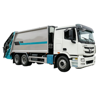 Camion Compattatore di Rifiuti Auman GTL 6x4 con Caricamento Posteriore da 25m³