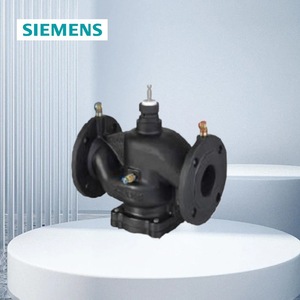 Válvula de equilibrio dinámico eléctrica Siemens PN16 para sistemas de agua y HVAC, tipo regulador de doble acción - Product Image 2