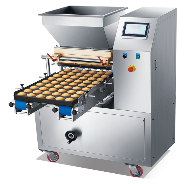 New Lianfu Full Automatic Cake Depositor & Mixer Machine Labor-Saving Bakery Maker Milk/Water/Flour 304 Stainless Steel 220V