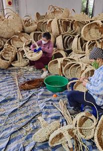 Handmade Seagrass Woven Storage Bin <b>Laundry</b> Hamper <b>Basket</b> From Vietnam - Product Image 5