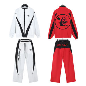 C1872 Penjualan Musim Dingin Hoodie Berkualitas Tinggi Celana Olahraga Tebal Jogger Unisex Set 2 Potong - Product Image 5