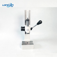 Presse manuelle Longxin BHP-1R de type rack avec fonction de verrouillage automatique, haute pression et haute rigidité, machine de presse mécanique