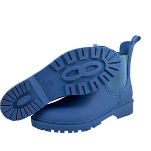 Bottes <span class=keywords><strong>Wellington</strong></span> tendance pour femme, en PVC imperméable, imprimé artistique Chelsea, doublure en peau <span class=keywords><strong>de</strong></span> mouton, pour la chasse, l'hiver, l'extérieur et le jardinage - Product Image 5