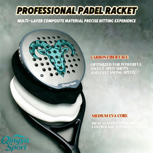 Raqueta de Pádel Profesional Deportiva de Calidad, Personalizada, con Forma de Diamante, de Fibra de Carbono 18K, Portátil y Ligera, en Stock - Product Image 2