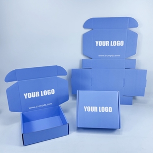 Cajas De Papel Corrugado Para Embalaje De Ropa Papel Kraft De Color Cajas De EnvIo Logotipo Cajas De Papel Corrugado <strong>Paper</strong> <strong>Box</strong> - Product Image 5