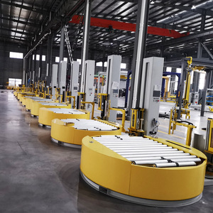 Machine d'emballage horizontale automatique pour panneaux, machine d'emballage orbital pour tubes, tubes plats, cadre plat, machine d'emballage orbital pour film - Product Image 6