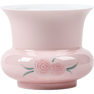 Guanlan Ceramic <b>Tea</b> Dregs Bucket With Floral Design For Kung Fu <b>Tea</b> <b>Set</b> Accessories Water Bowl 2025 Dehua Origin - Product Image 5