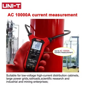 UNI-T UT281E+ AC 10000A デジタルフレックスクランプメーター 6000カウント 真の実効値 AC <span class=keywords><strong>DC</strong></span> 1000V マルチメーター 電流計 電圧計 - Product Image 3